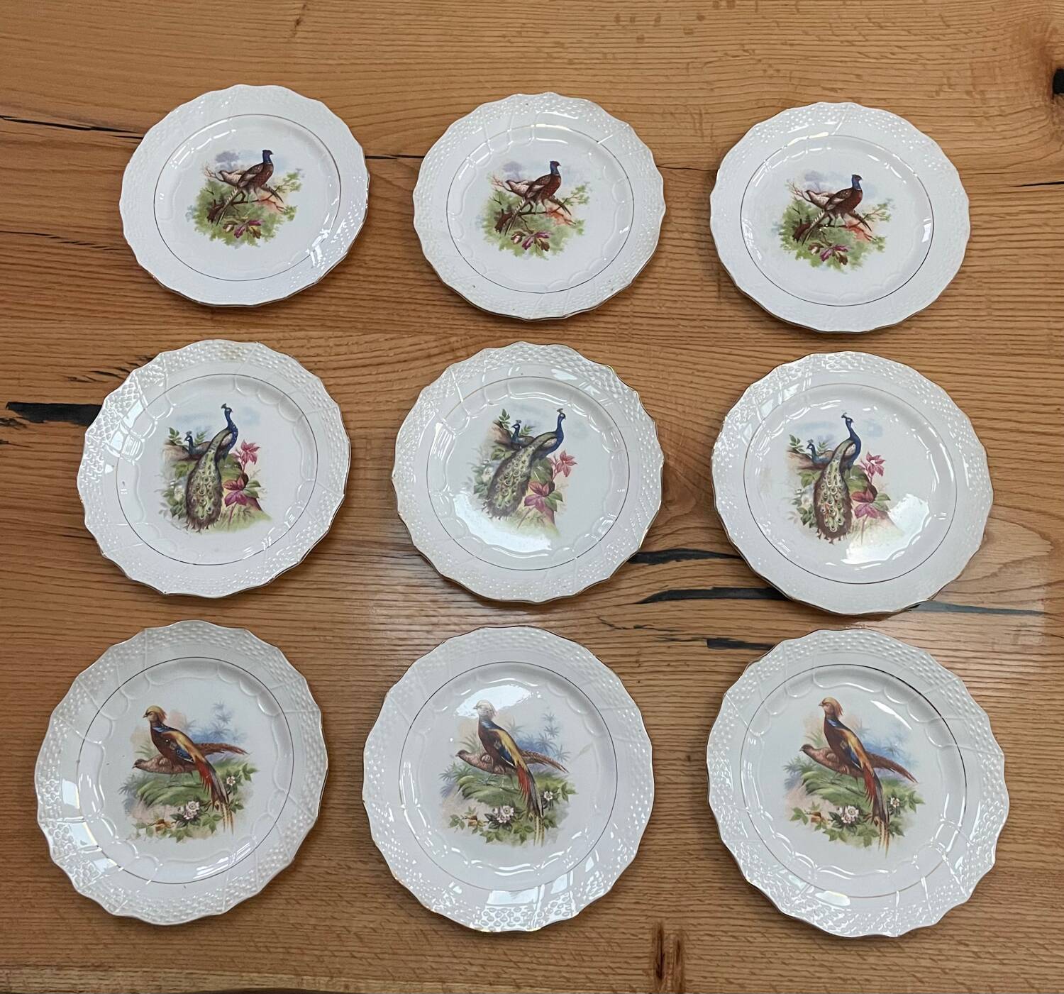 9 hamage moulin des loups ceramic dessert plate