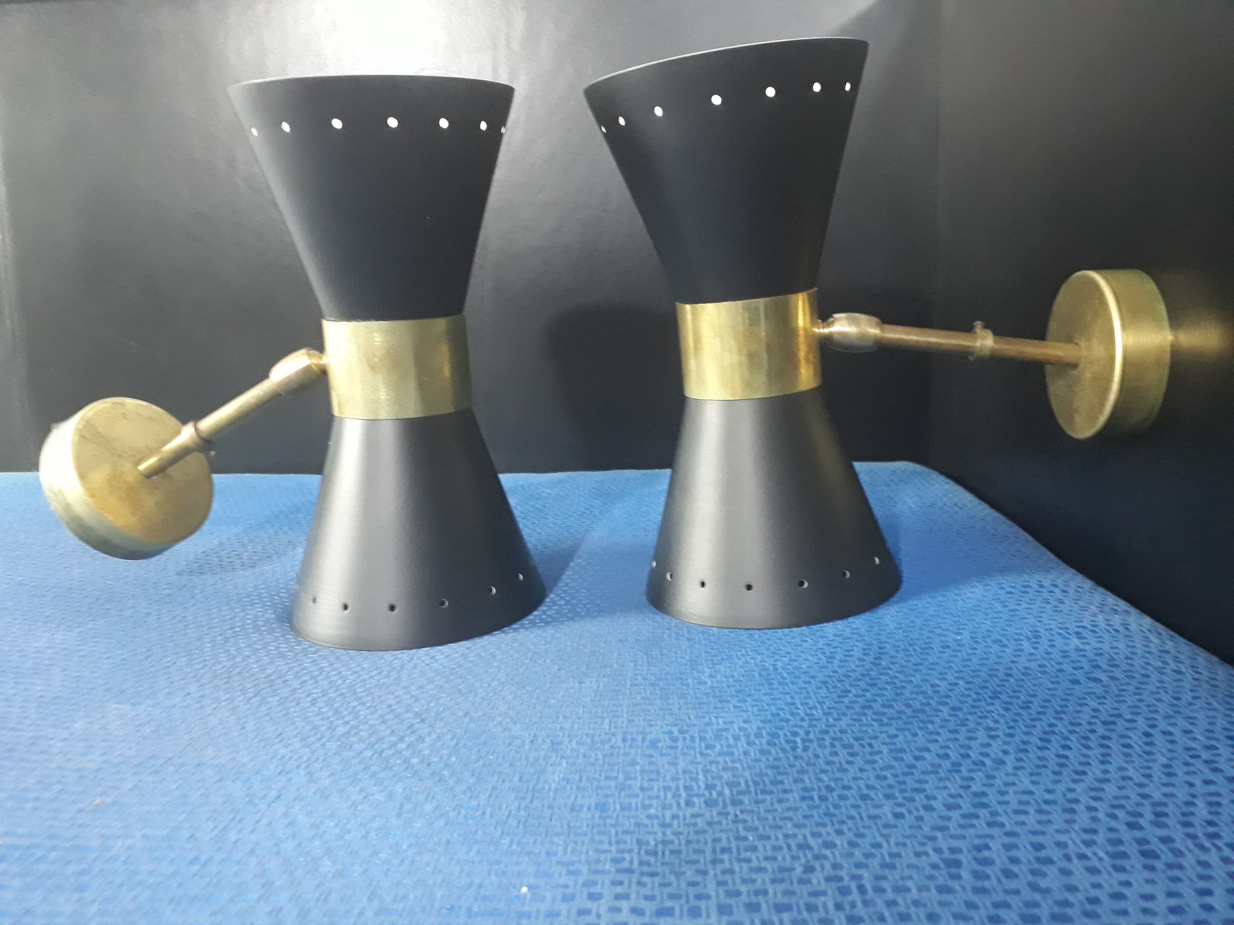 Pair of Italian sconces
