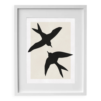 Locked Bird Painting