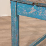 Rustic blue table