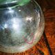Vase in thick bubbled glass by SCHNEIDER, model by Robert-Henri Schneider.