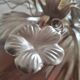 Golden brass flower wall lamp