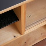 Habs WK MÖBEL wooden bookcase, 1950 s