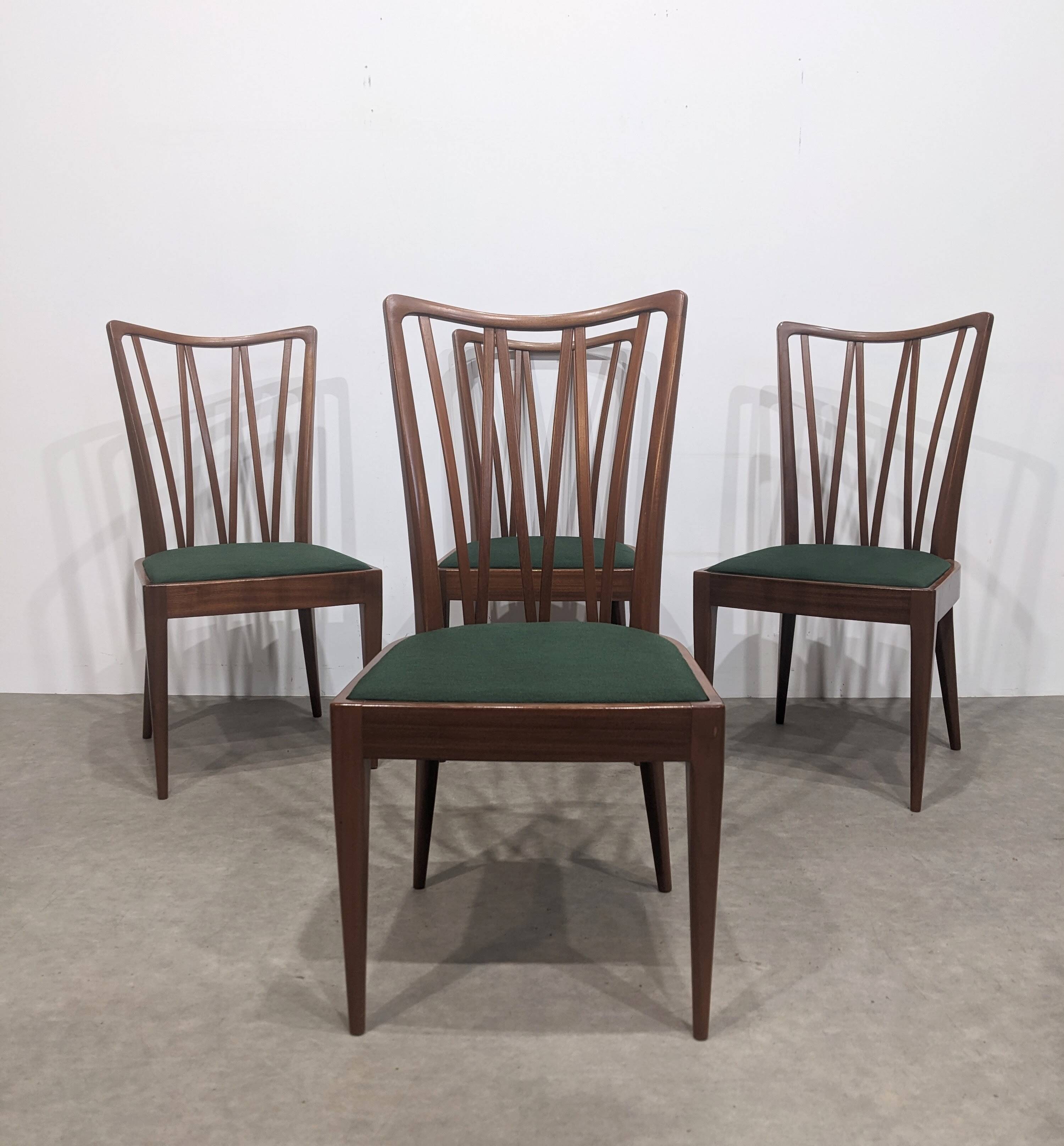 4 A. Patijn chairs for Zijlstra, 1960s