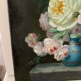 Painting flowers late nineteenth