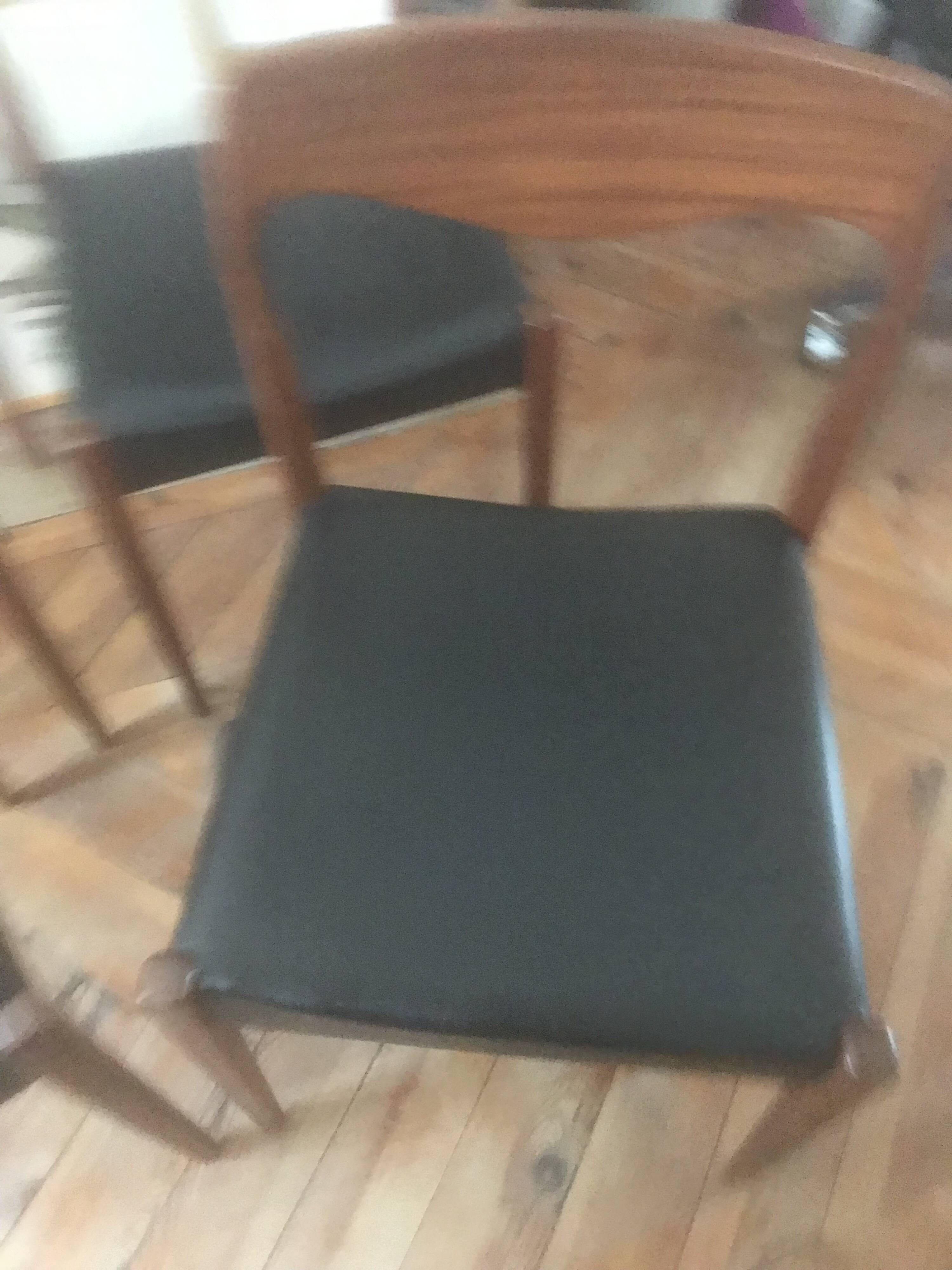 Set of 4 Scandinavian chairs 1960