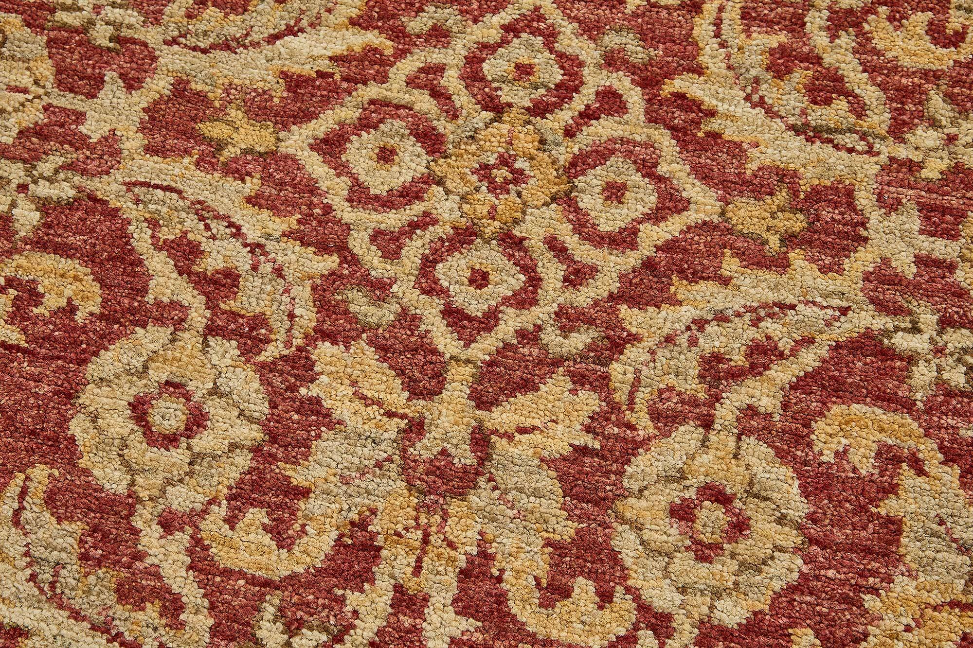 Turkish Handknotted Wool Oushak Rug 78 cm x 397 cm