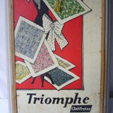 oil on cardboard table represents a bouquet. signed,dated