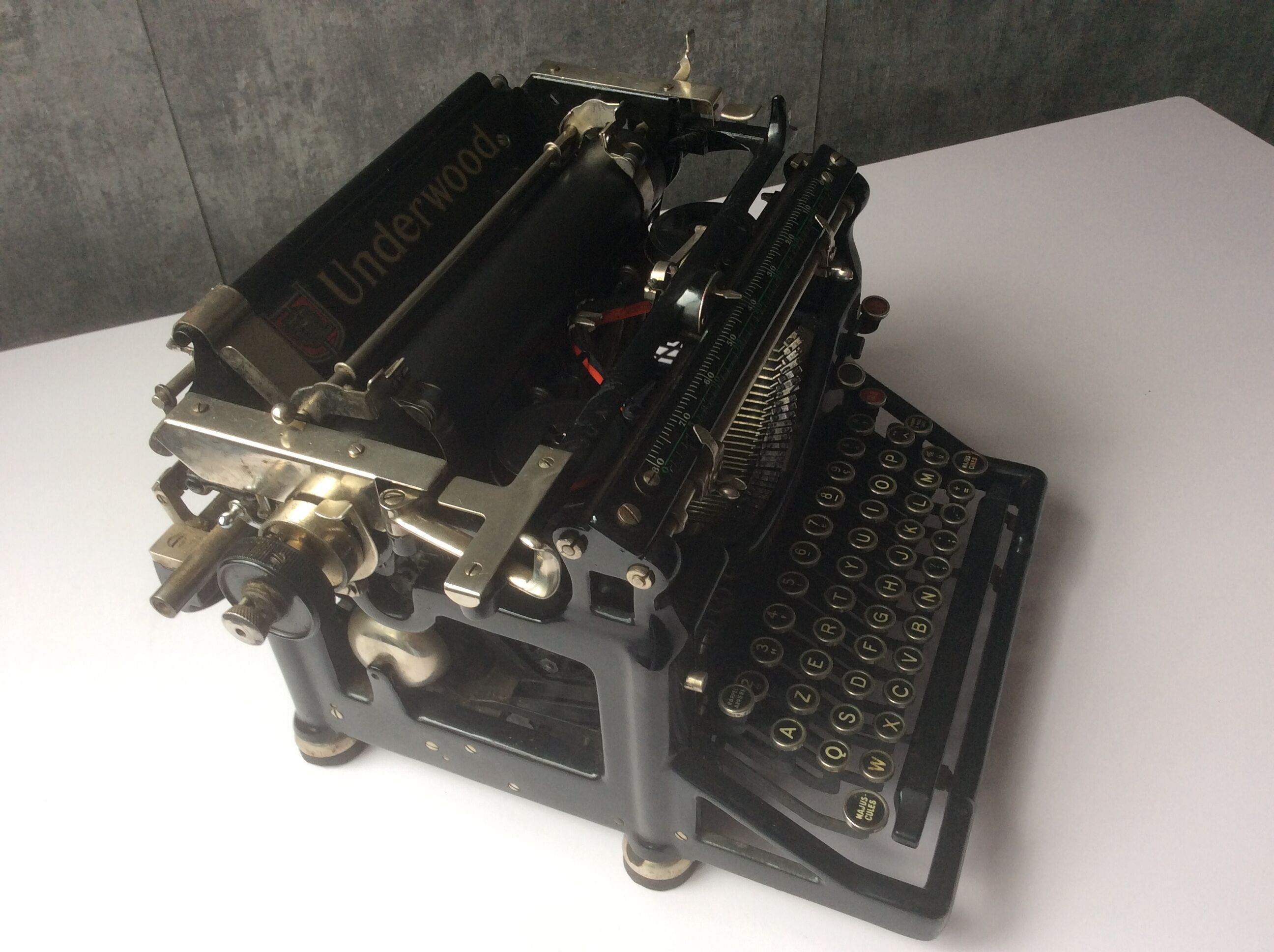 Old Underwood typewriter