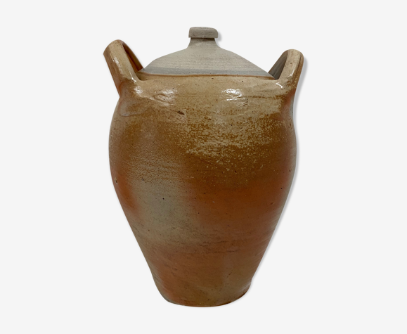 Jarre ancienne en grès vernissé