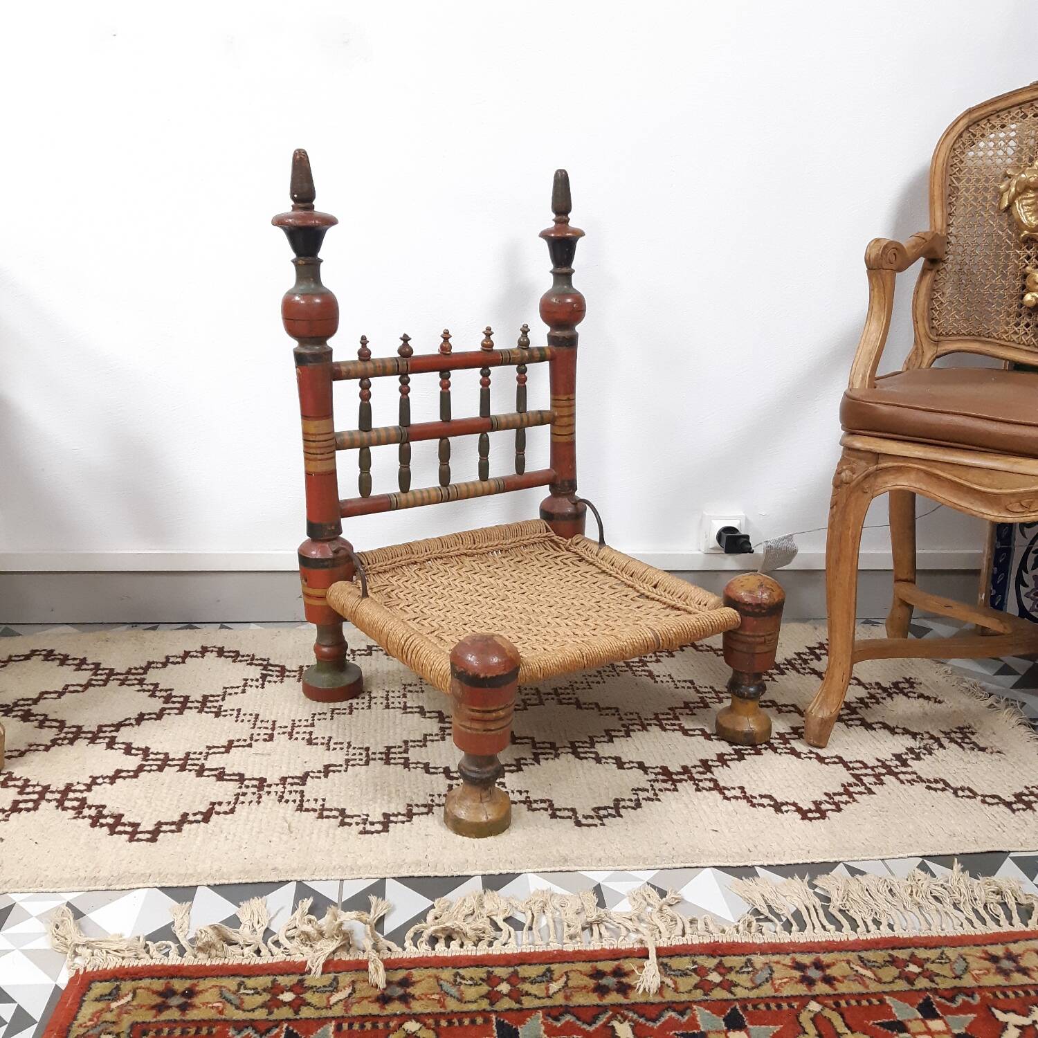Traditional Indian chair
