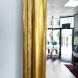 Large gilt mirror from the 19th century in the LOUIS XV style