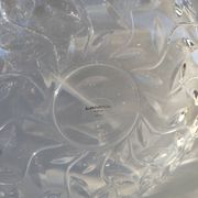Lancel Paris crystal dish. 1980s.