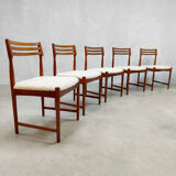 Midcentury design Bovenkamp dining chairs Severin Hansen