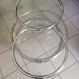 Glass coffee table years 70