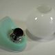 Pair of spherical wall lights - 1970s design