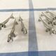 Knife holder dogs bassets metal