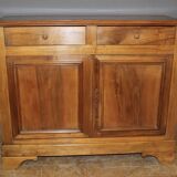 Louis Philippe style walnut sideboard, circa 1900