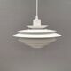 Danish hanging lamp from the 1980s, manufactured by Jeka, model 1029-P.
