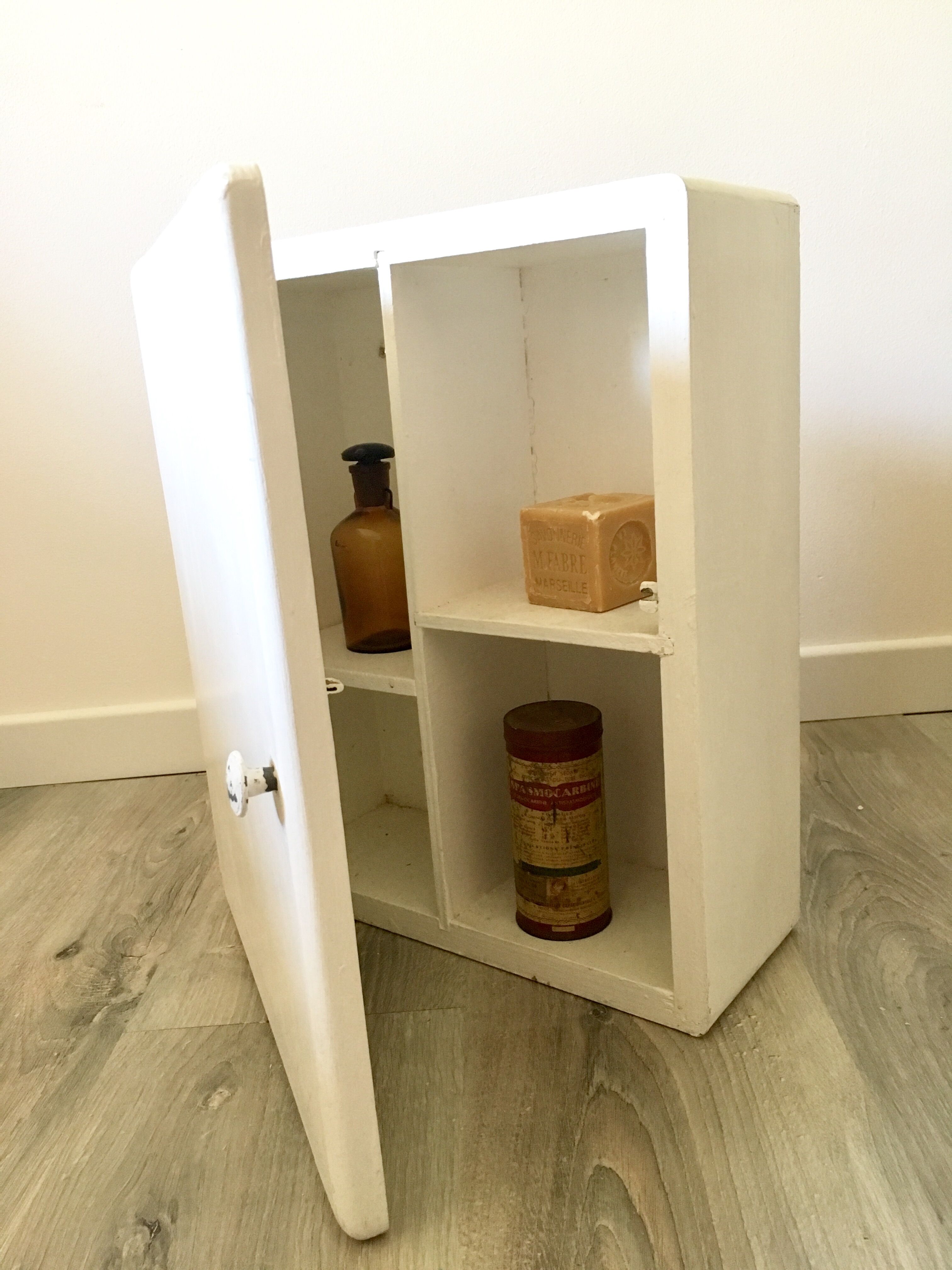 Vintage toilet cabinet