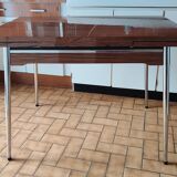 Vintage brown formica table