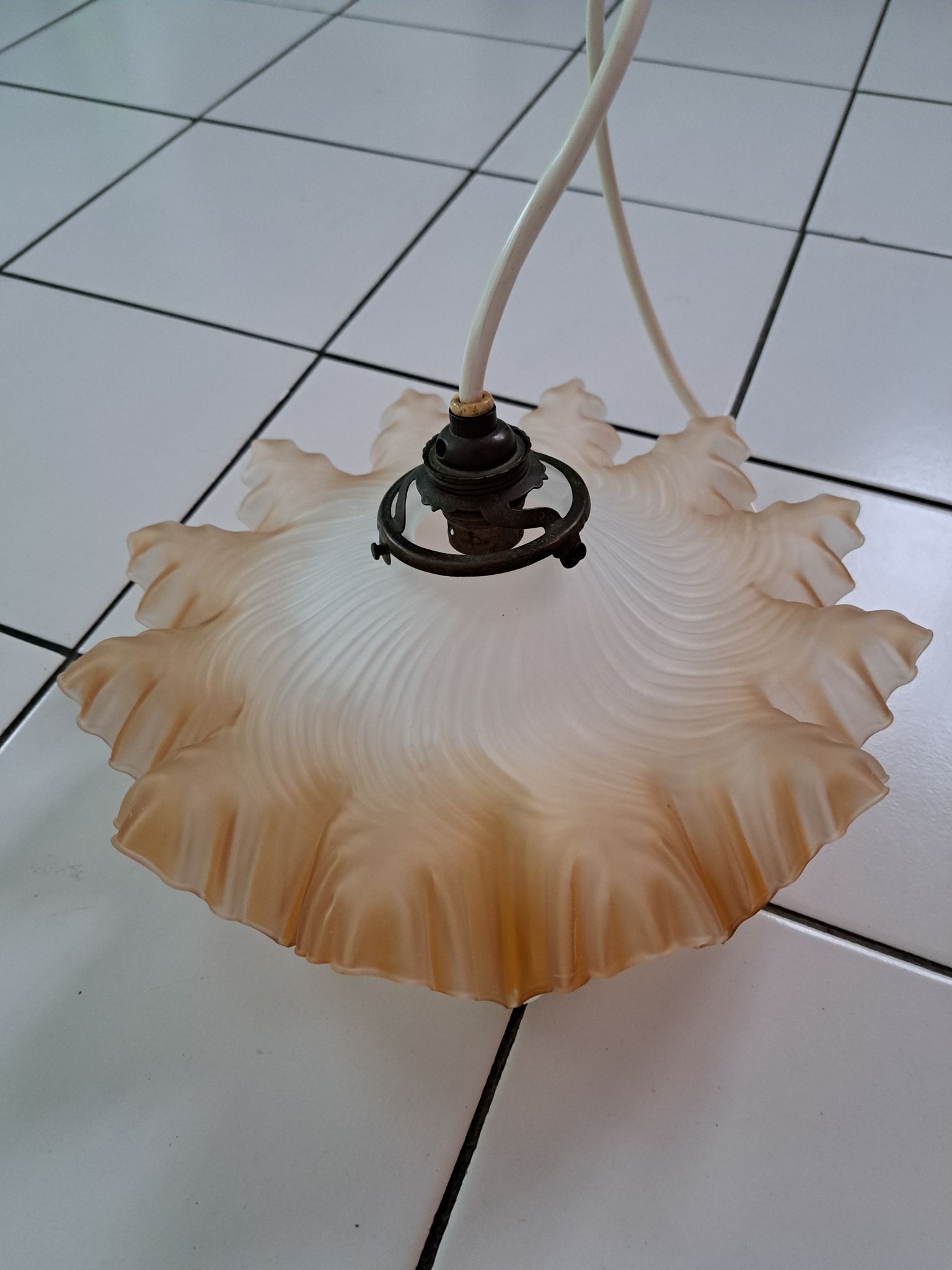 Suspension en verre
