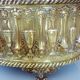 Old planter, repelled brass, nineteenth century, antique décor