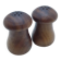 Salières et poivrières en bois