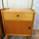 Pair of vintage wooden bedsides