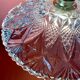 Vintage glass lampshade pendant lamp
