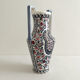 Vase amphore « cachemire » en faïence de Gien