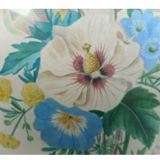 Pair of gouaches "flower bouquets"