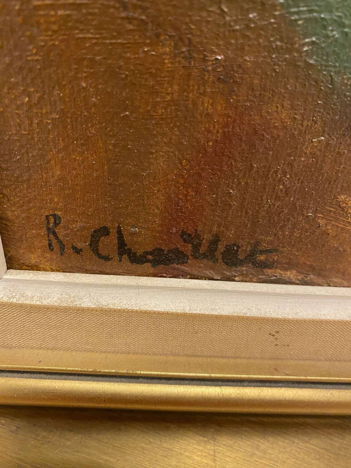 Still life “composition with fruit” Robert Chaillet