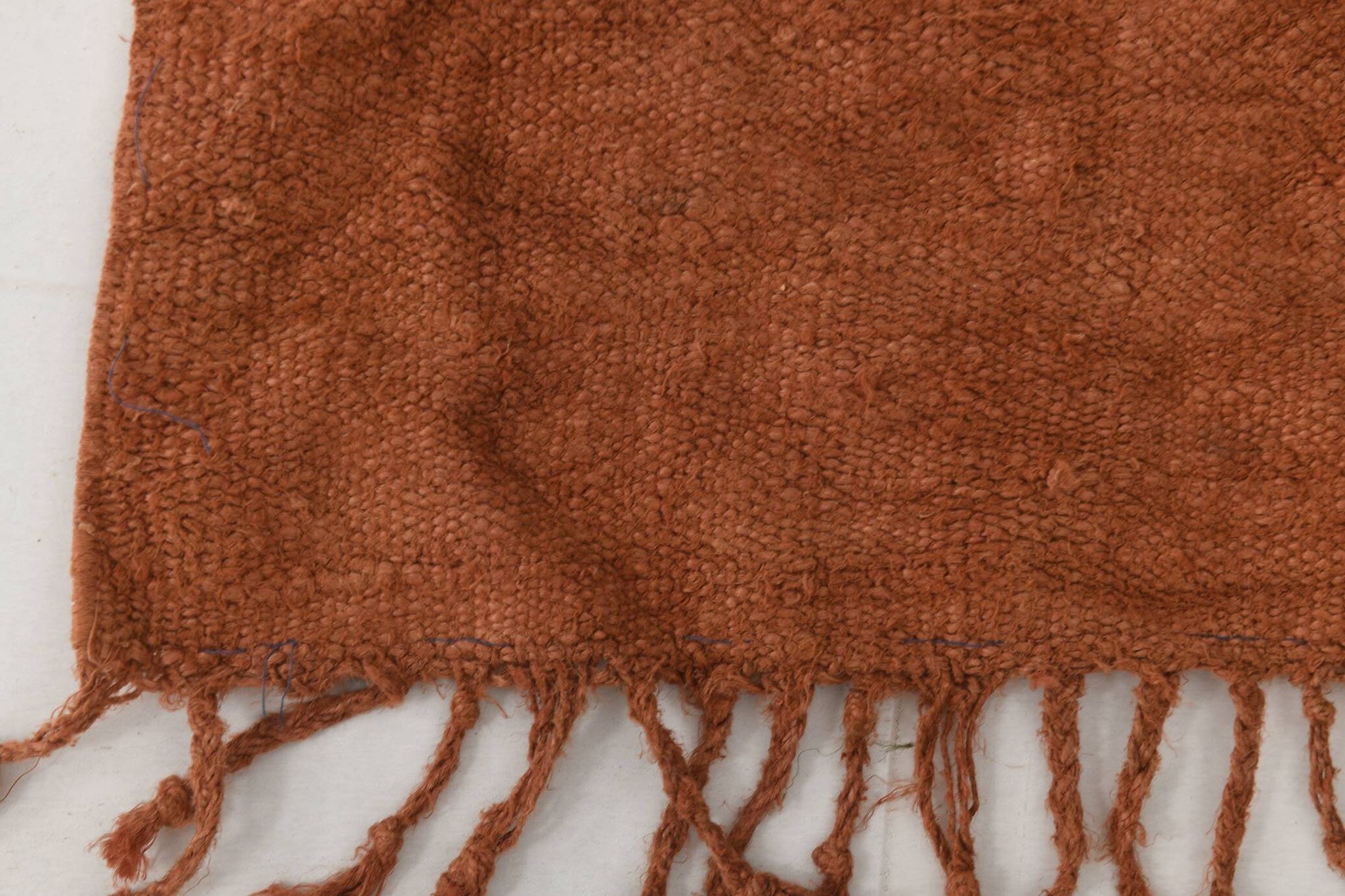 Cinnamon Turkish Pattern Kilim Runner Rug, 64x267 Cm