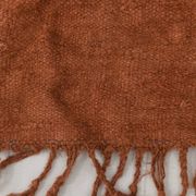 Cinnamon Turkish Pattern Kilim Runner Rug, 64x267 Cm
