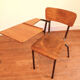 Vintage-written conference and exam chair.