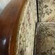 Art Deco armchair with system - original floral velvet fabric