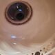 Vintage ceramic pendant light