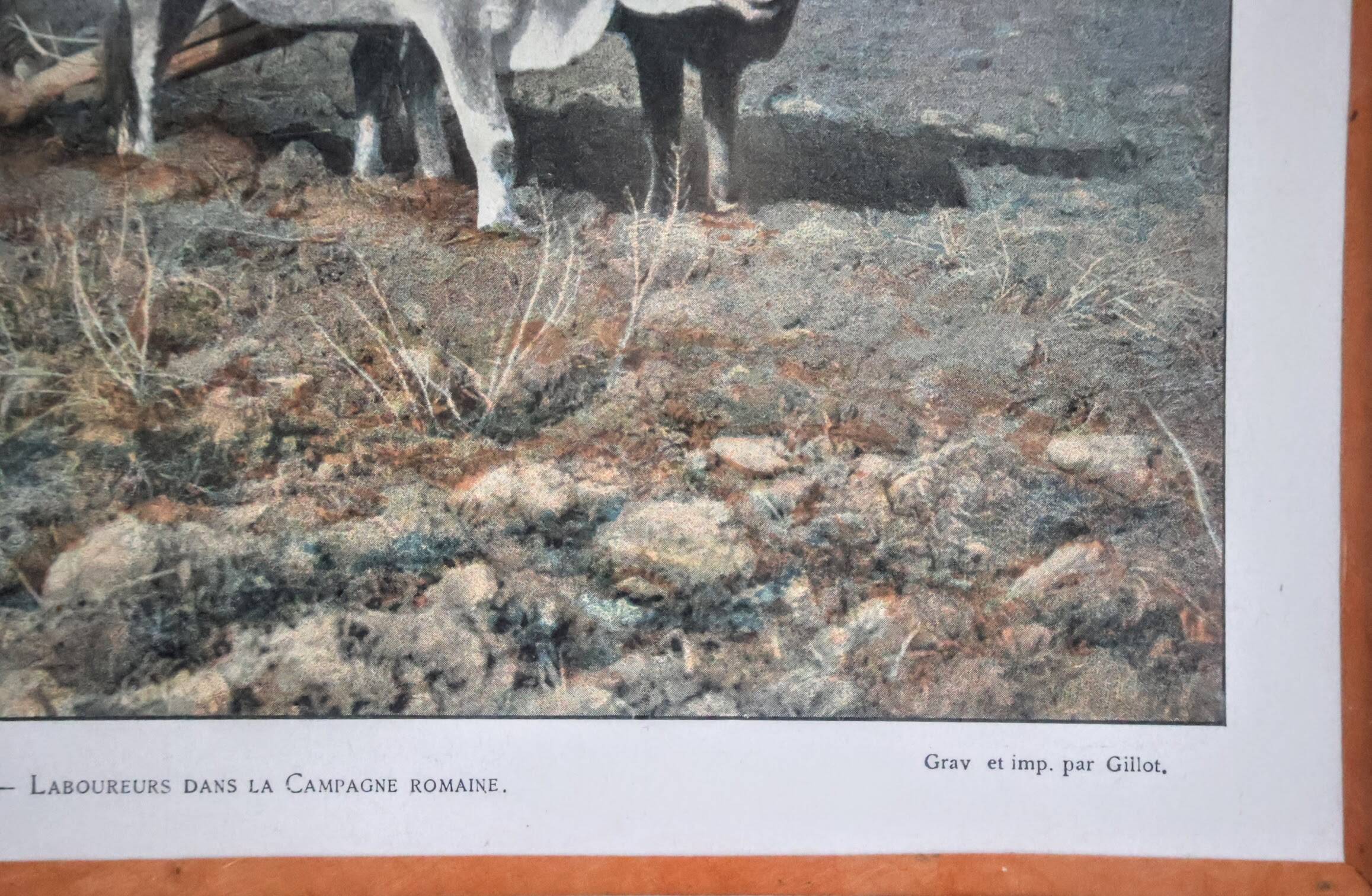 Original Gillot photogravure painting