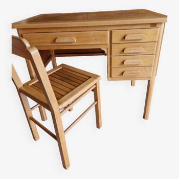 Bureau et sa chaise forbo