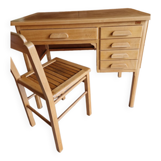 Bureau et sa chaise forbo