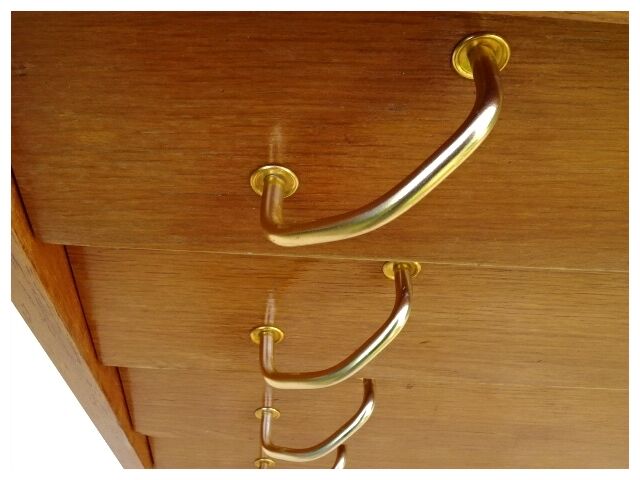 Vintage compass legs dresser 1950