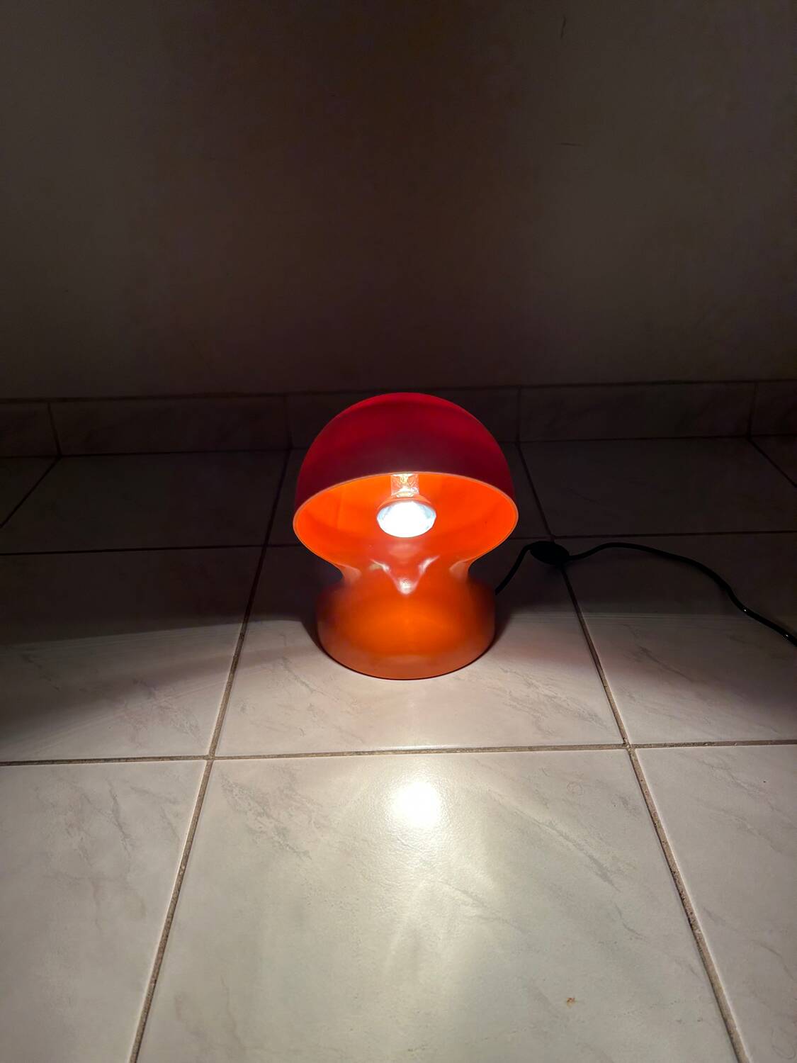 Lampe de table vintage Dalu Vico Magistretti pour Artemide