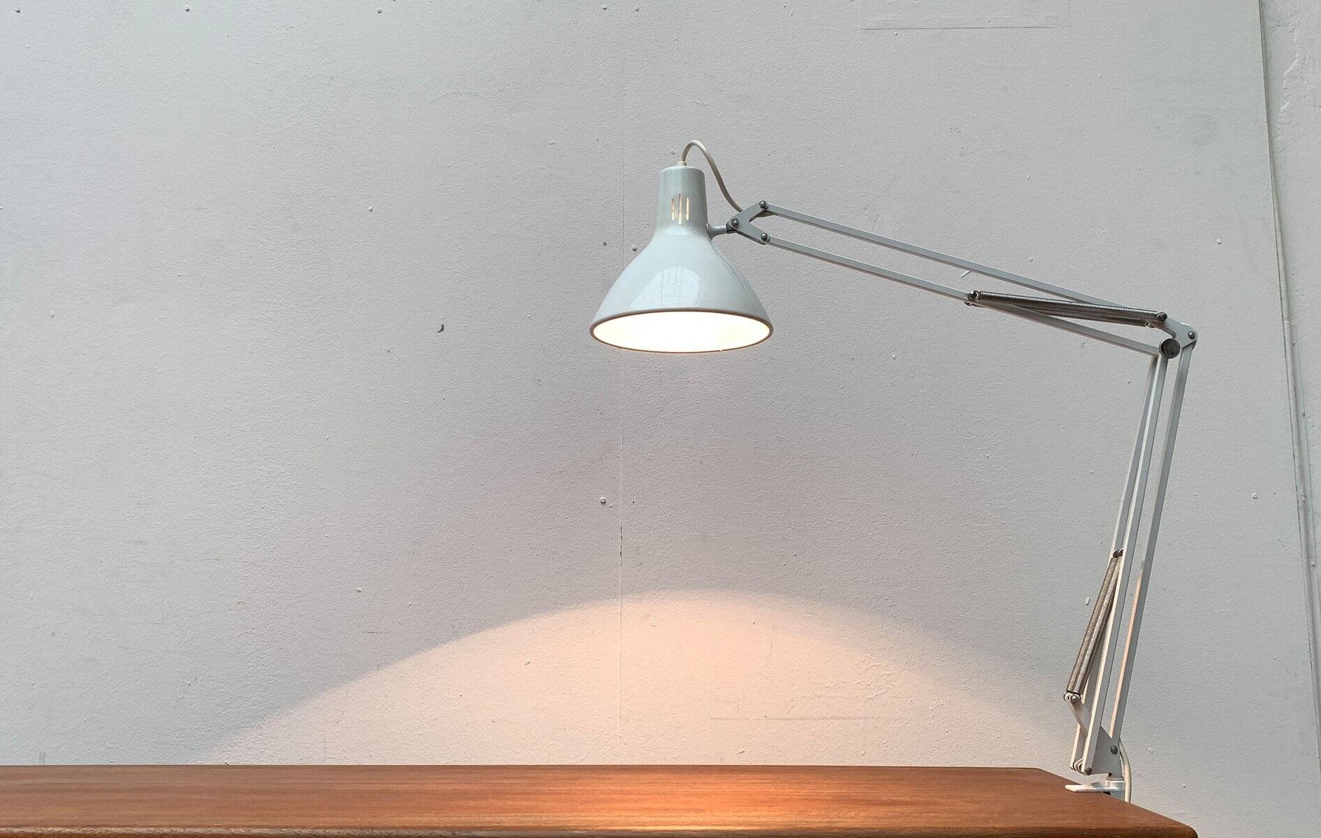 Mid-Century German desk lamp L-1 by Jac Jacobsen for Luxo, 1960s