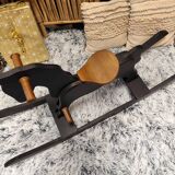 Cheval à bascule bois massif