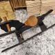 Solid wood rocking horse