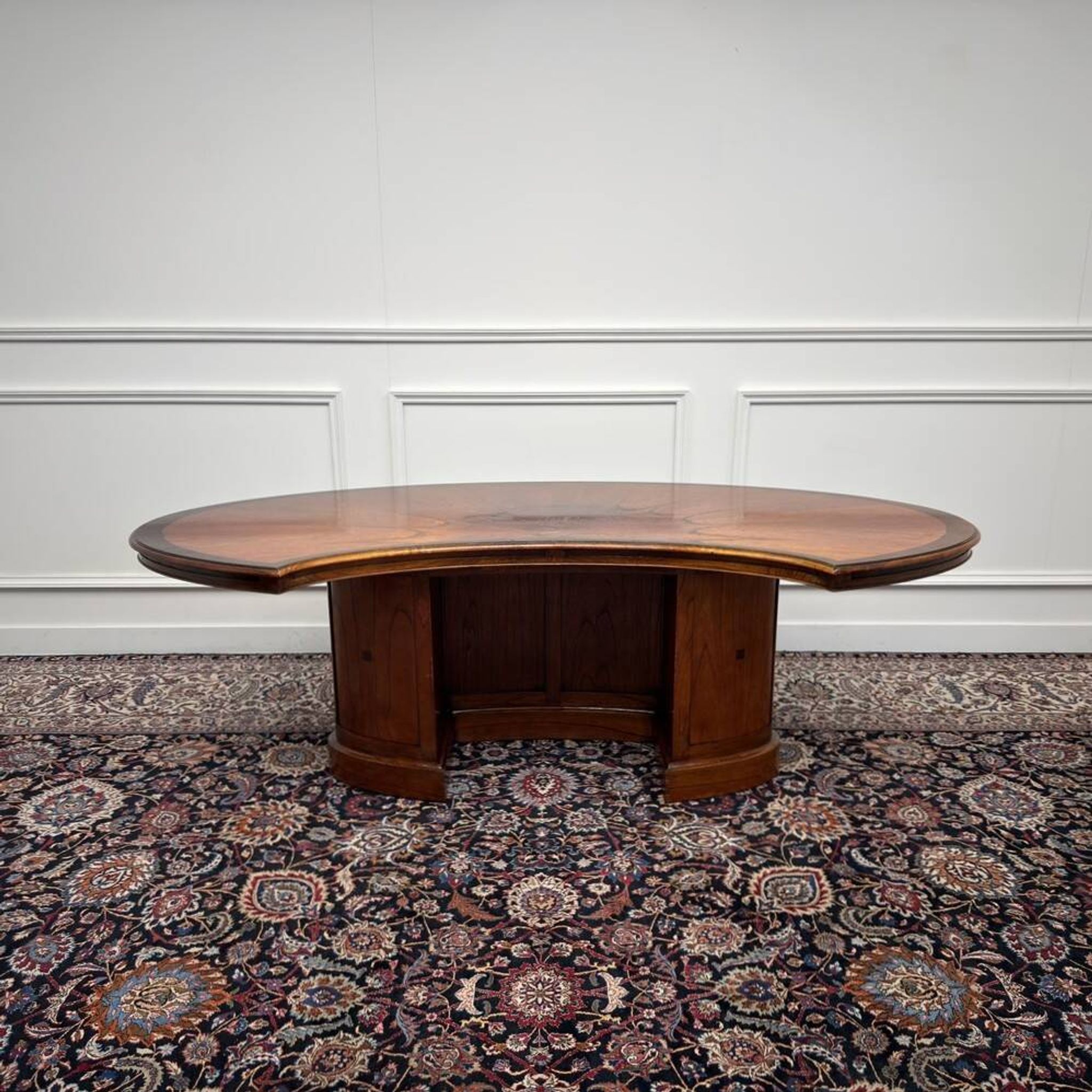Original Globe Wernicke English Art Deco Desk