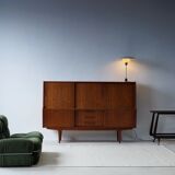 Mid-century Danish teak highboard