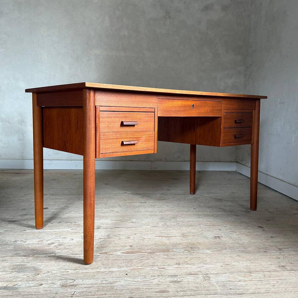 Scandinavian teak desk, Denmark