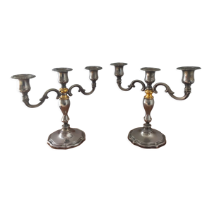 Paire de chandeliers